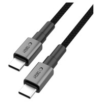 Tech-Protect Ultraboost DNA MagTwist USB-C PD Cable 100W / 5A 200 cm - Gray