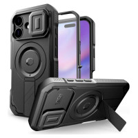 Tech-Protect Kevlar MagSafe case for iPhone 17 - black