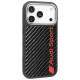 Audi R8 Carbon Fiber MagSafe Case for iPhone 17 Pro - Black