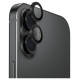 Uniq Optix Aluminum Camera Lens Protector for iPhone 17 with Applicator - Black