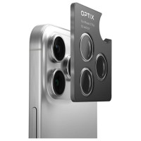 Uniq Optix Aluminum Camera Lens Protector for iPhone 17 with Applicator - Black