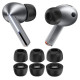 Tech-Protect Ear Tips for Samsung Galaxy Buds 3 Pro in sizes S / M / L - black (3 pcs.)