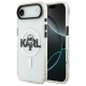 Karl Lagerfeld IML Karl Sketch Logo MagSafe Case for iPhone 17 Air - Transparent