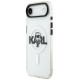 Karl Lagerfeld IML Karl Sketch Logo MagSafe Case for iPhone 17 Air - Transparent