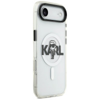 Karl Lagerfeld IML Karl Sketch Logo MagSafe Case for iPhone 17 Air - Transparent
