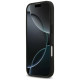 Mercedes Plain Smooth Leather MagSafe case for iPhone 17 - black