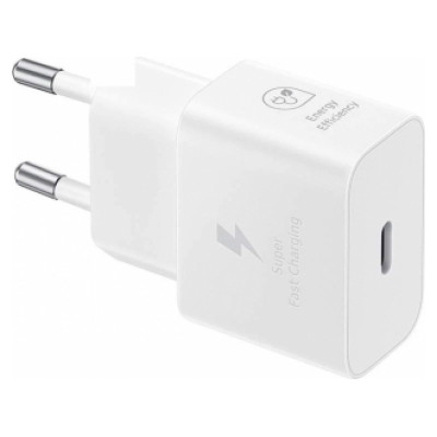 Samsung Tīkla lādētājs Samsung 25W Balts