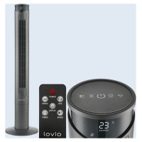Lovio LVTF101N24C-TI Tower Fan AirWave Titan
