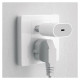 Dudao A14EUC PD 20W USB-C Wall Charger with Cable - White