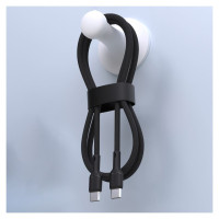 Dudao L9C Max 240W PD USB-C - USB-C Cable 1.2m - Black