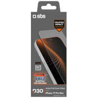 SBS protective glass with D3O technology set with applicator for iPhone 17 Pro Max