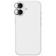 Amazingthing Lens Glass for iPhone 17 with Black Aluminum Frame