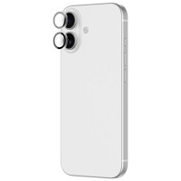 Amazingthing Lens Glass for iPhone 17 with Black Aluminum Frame
