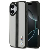 BMW M Perforated Stripe Logo MagSafe Case for iPhone 17 - Gray