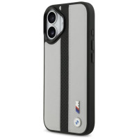 BMW M Perforated Stripe Logo MagSafe Case for iPhone 17 - Gray