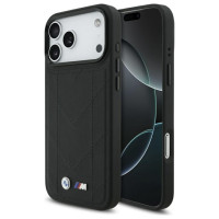 BMW M Quilted Logo MagSafe Case for iPhone 17 Pro Max - Black