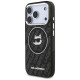 Karl Lagerfeld IML Choupette Head Logo MagSafe Case for iPhone 17 Pro - Black