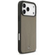 Mercedes Leather The Move MagSafe Case for iPhone 17 Pro Max - Beige