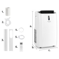 Aiwa AIWA-PAC12Y2 Portable Air Conditioner