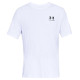 Under Armour T-shirt Under Armor Left Chest Logo M 1326799-100 (S)