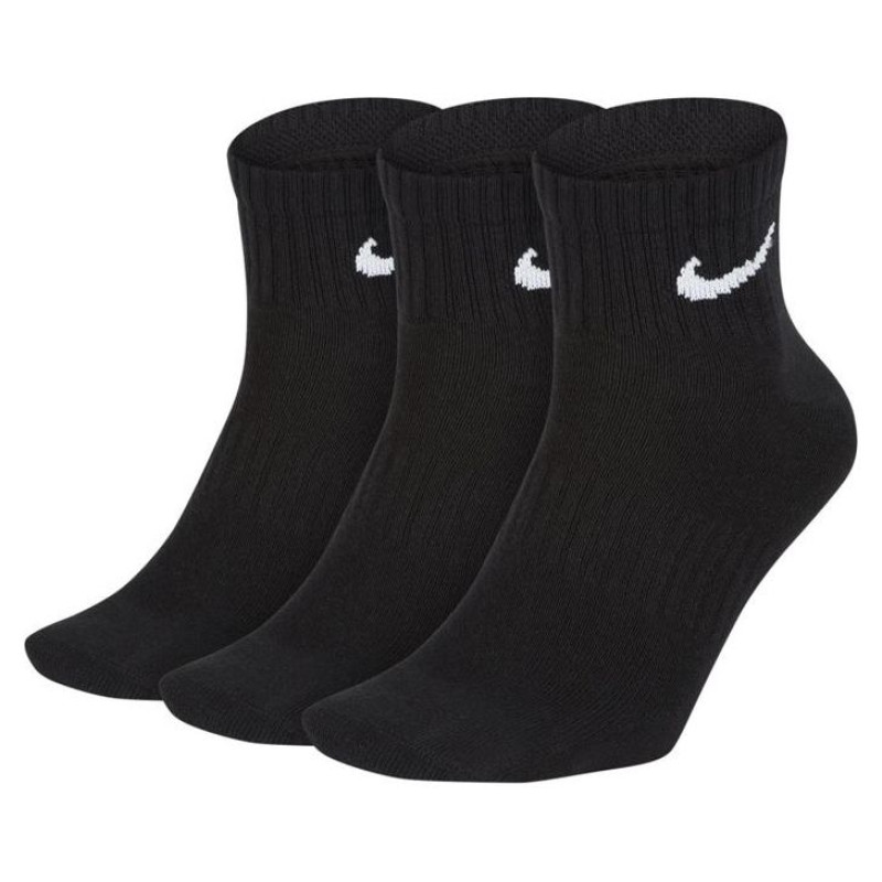 Nike Everyday Lightweight Ankle 3Pak M SX7677-010 socks (47 - 50)