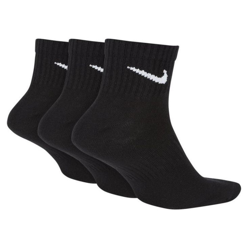 Nike Everyday Lightweight Ankle 3Pak M SX7677-010 socks (47 - 50)