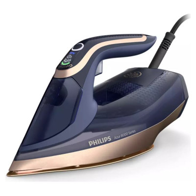 Philips 8000 sērijas Tvaika gludeklis,3000W, tum&scaron;i zils - DST8050/20