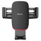 Baseus Metal Age Gravity Car Mount Metal Gravity Car Mount for CD Slot Black (SUYL-J01)