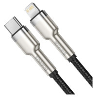 Baseus Cafule Series Metal Data USB-C / Lightning 20W PD cable 1 m - black