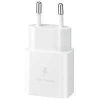 Samsung EP-T1510XWEGEU USB-C 15W PD AFC wall charger + USB-C cable - white