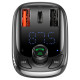 Baseus Bluetooth transmitter / car charger Baseus S-13 (Overseas Edition) - black