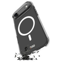 Puro Impact Clear D3O TPU+PC MagSafe Compatible Case for iPhone 17 Air - Transparent