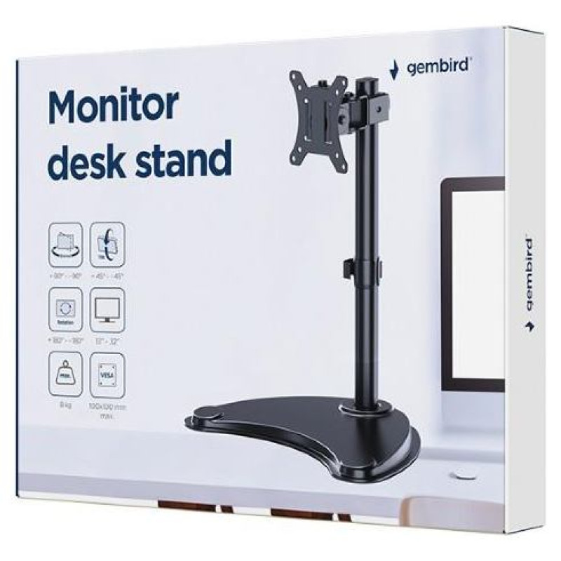 Gembird MONITOR ACC DESK STAND 13-32"/MS-D1ST-04 GEMBIRD