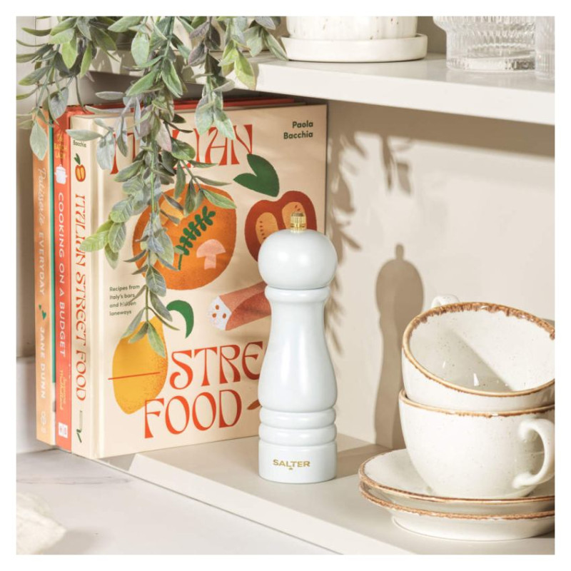 Salter BW120291EU7 Olea Salt & Pepper Mill Light Grey