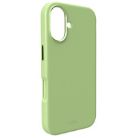 Puro Pure Icon Mag Pro Liquid Silicone Case for iPhone 17, MagSafe Compatible, with Camera Protection and Aluminum Buttons - Green
