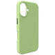 Puro Pure Icon Mag Pro Liquid Silicone Case for iPhone 17, MagSafe Compatible, with Camera Protection and Aluminum Buttons - Green