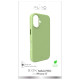 Puro Pure Icon Mag Pro Liquid Silicone Case for iPhone 17, MagSafe Compatible, with Camera Protection and Aluminum Buttons - Green