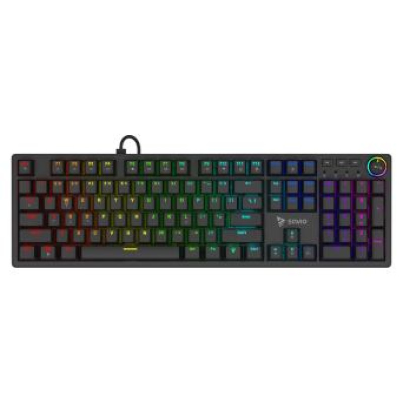 Savio Klaviatūra Savio Styx Mechanical keyboard Peach silent Outemu