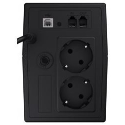 Green Cell Nepārtrauktas baro&scaron;anas bloks Green Cell PowerProof LCD UPS 850VA 480W 2x Schuko