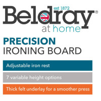 Beldray LA031213LEM2FEU7 Precision Ironing Board - Lemon Print115X 36 CM