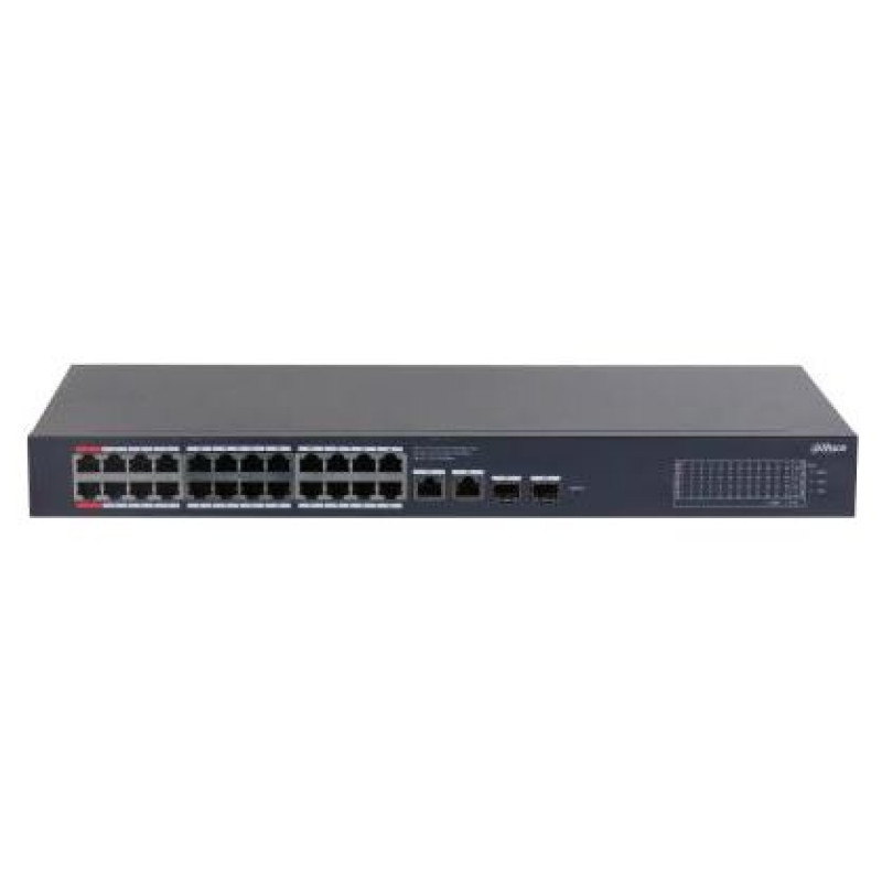 Dahua Switch|DAHUA|CS4228-24GT-240|Desktop/pedestal|Rack|2xSFP|26xRJ45|240 Watts|CS4228-24GT-240