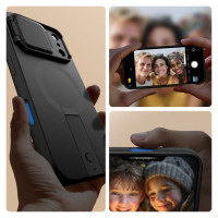 Tech-Protect Kevlar Aura MagSafe Case for iPhone 17 Pro - Black