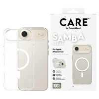 Panzerglass CARE by PanzerGlass Fashionable Samba Case w. White MagSafe for iPhone Air - Transparent