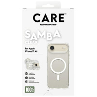 Panzerglass CARE by PanzerGlass Fashionable Samba Case w. White MagSafe for iPhone Air - Transparent
