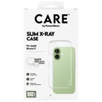 Panzerglass CARE by PanzerGlass Fashionable X-Ray Soft Basic Case for iPhone 17 - Transparent