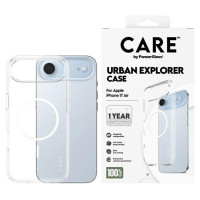 Panzerglass CARE by PanzerGlass Flagship Urban Explorer Case w. White MagSafe for iPhone Air - Transparent