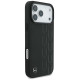 Mercedes Leather Laurel Leaves MagSafe Case for iPhone 17 Pro Max - Black