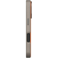 Uniq Lyden DS Case for iPhone 17 Pro Magclick Charging - Orange-Gray