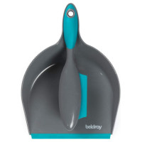 Beldray LA034191UFFEU7 Antibac Pet Plus+ Rubber Head Dustpan & Brush Set