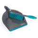 Beldray LA034191UFFEU7 Antibac Pet Plus+ Rubber Head Dustpan & Brush Set
